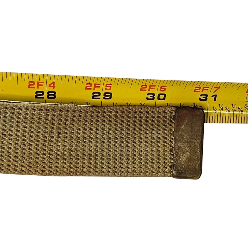 Boy Scout Of America‎  BSA tan belt 1950-60s anchor mark brass buckle